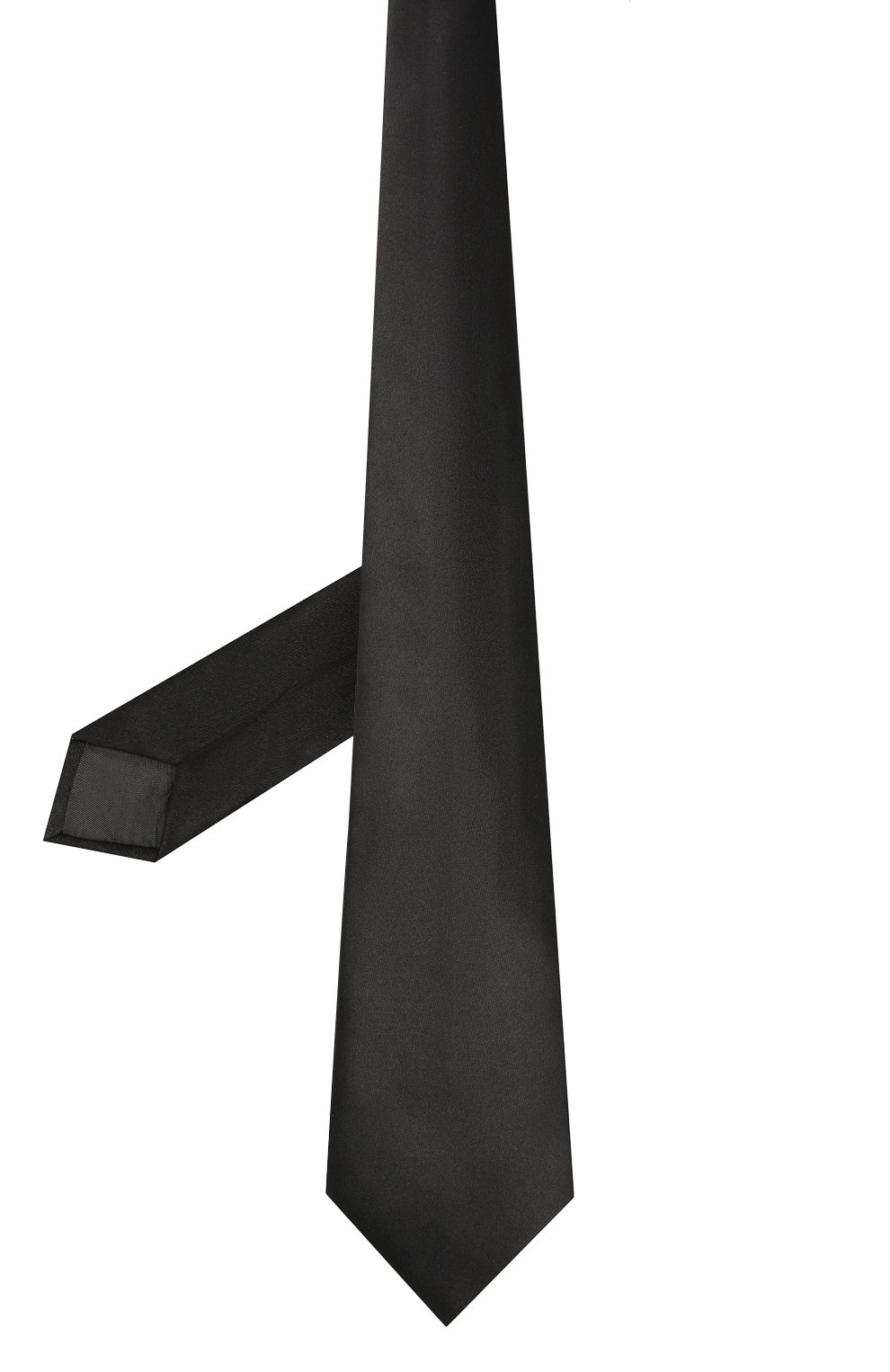 Шелковый галстук LANVIN черного цвета по цене 9440 руб., арт. 3125/TIE, фото 2 Шелковый галстук LANVIN, арт. 3125/TIE, фото 2