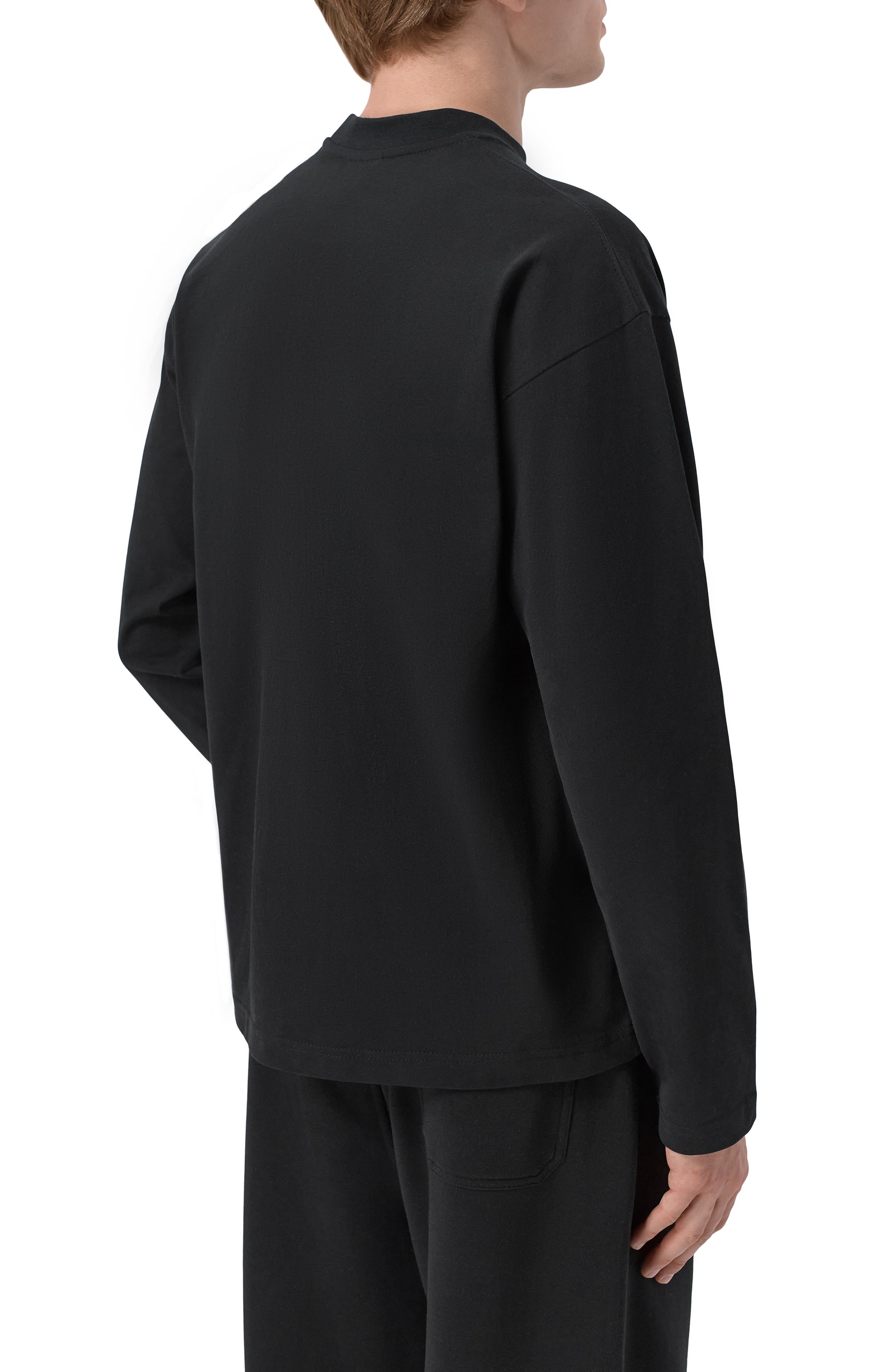 Хлопковый лонгслив PLANTA ROSA, арт. PR/L01.1/CLASSIC-RENAISSANCE/250VELVET, фото 5