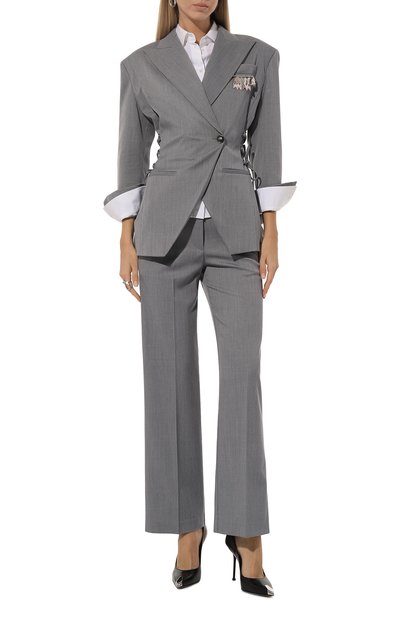 Кожаные туфли punk 100 ALEXANDER MCQUEEN, арт. 709994/WHSWD, фото 2