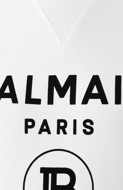Хлопковый свитшот BALMAIN, арт. SF13602/J163, фото 5