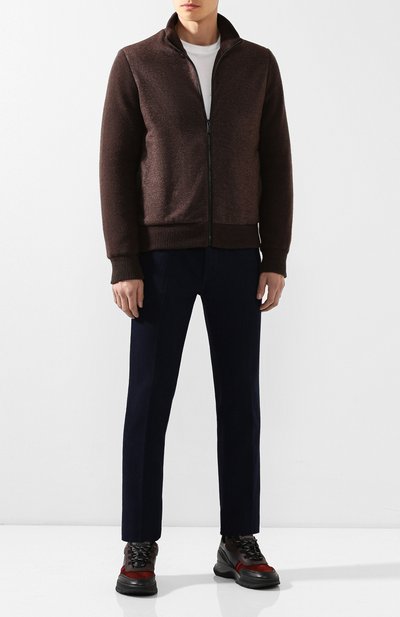 Кожаные кроссовки BRIONI, арт. QHH30L/08798, фото 2