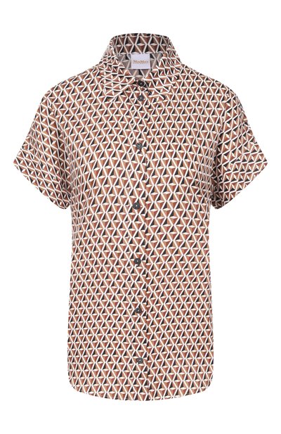Женская хлопковая рубашка MAX MARA, арт. BCHCREA 261611101