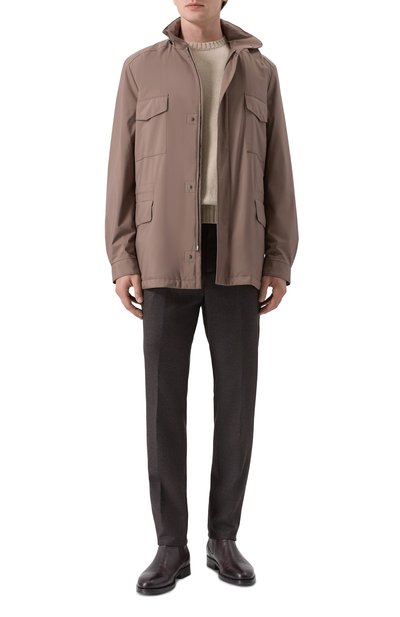 Мужские шерстяные брюки LORO PIANA, арт. FAL3060