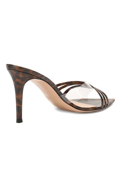 Кожаные мюли GIANVITO ROSSI, арт. G13430.85RIC.VLGLEPT, фото 4