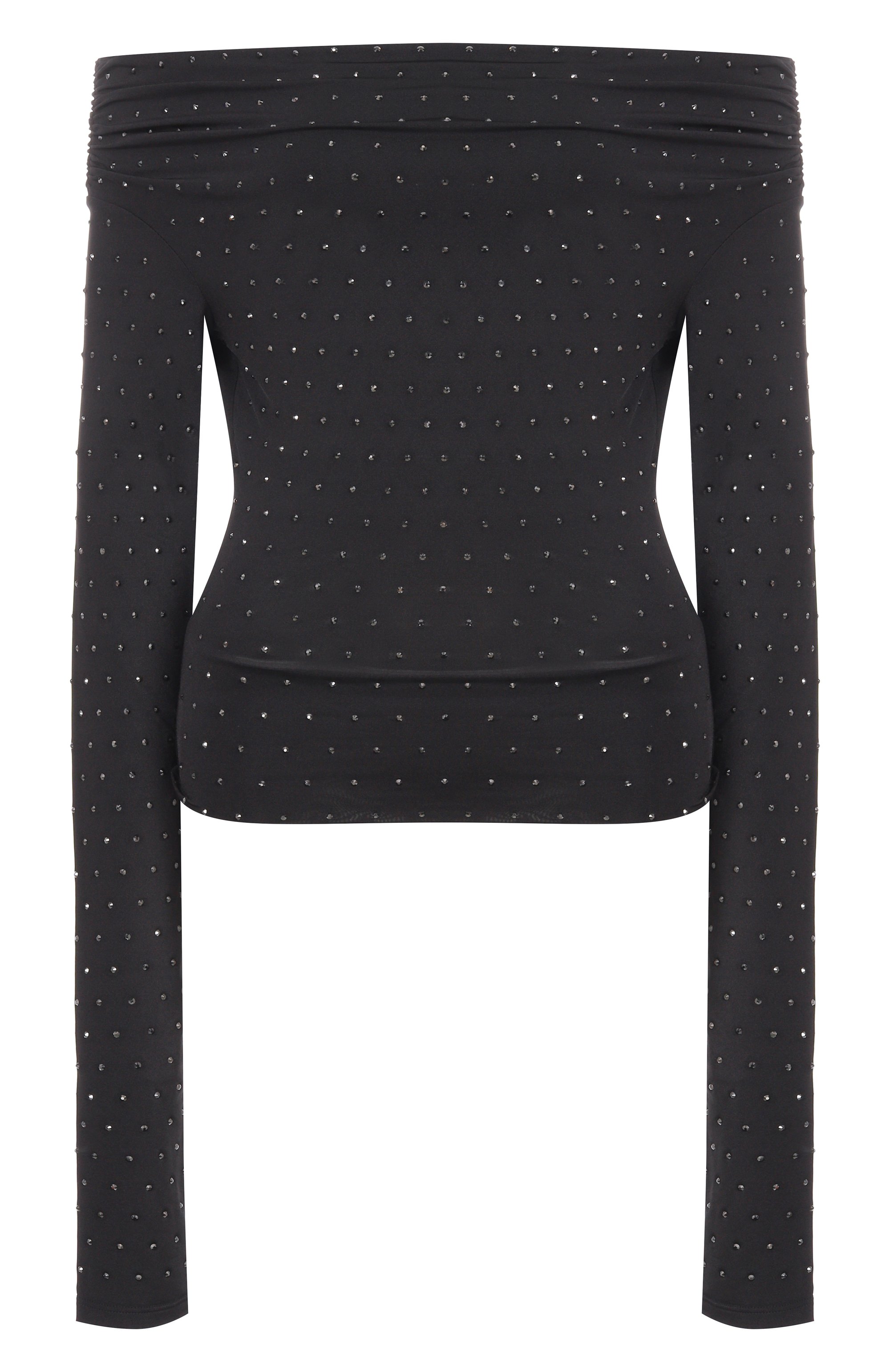 Топ с отделкой стразами THE ANDAMANE, арт. TM180708A/TJP185, фото 1