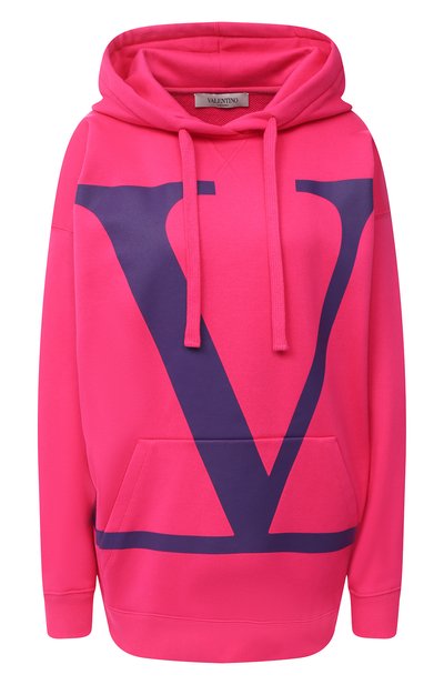 Женский хлопковое худи VALENTINO, арт. UB3MF06Q5TM