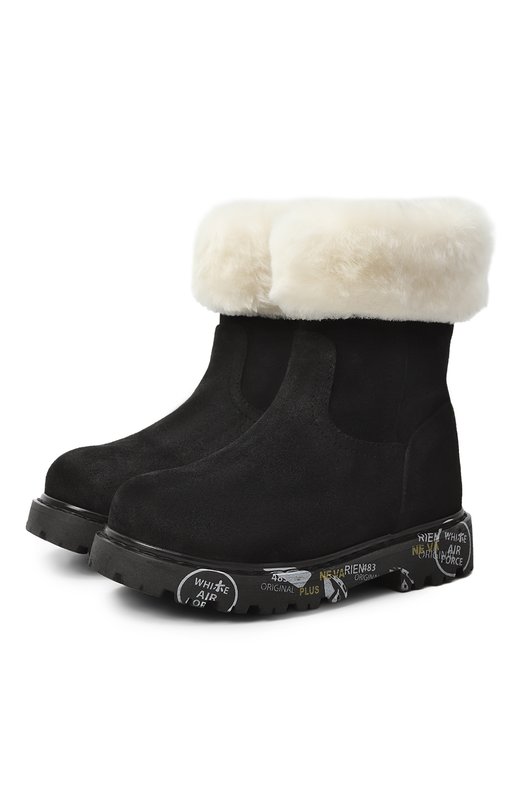 

Замшевые полусапоги Urban Premiata will be, Чёрный