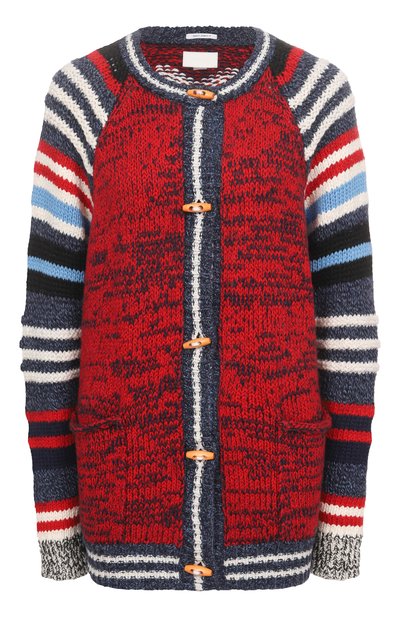 Кардиган из хлопка и шерсти MOTHER, арт. 82297-1681, фото 1