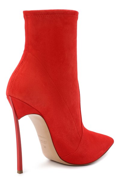 Замшевые ботильоны blade CASADEI, арт. 1R665E120HHCAM03608, фото 4