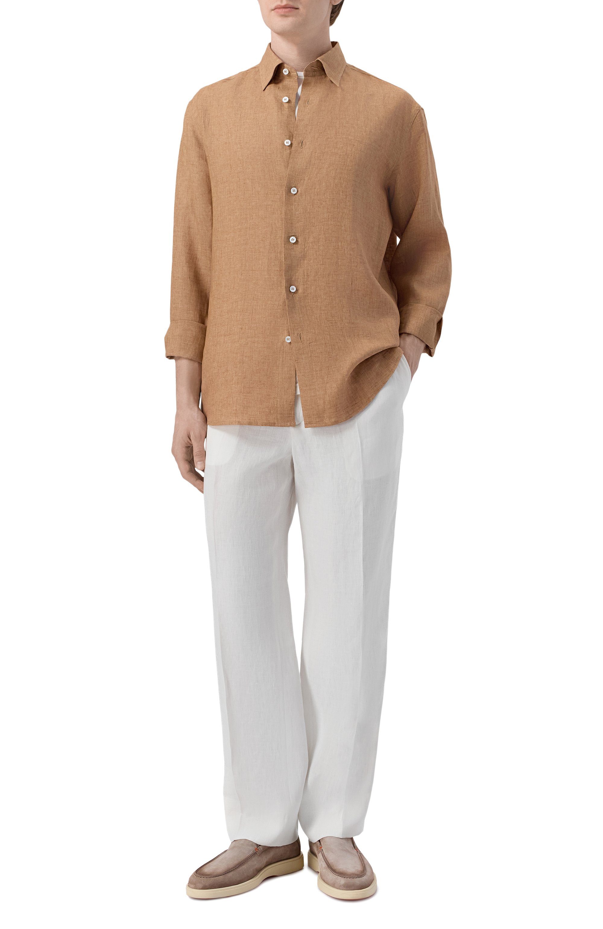 Льняные брюки BRIONI, арт. RP2Z0L/PB114, фото 2