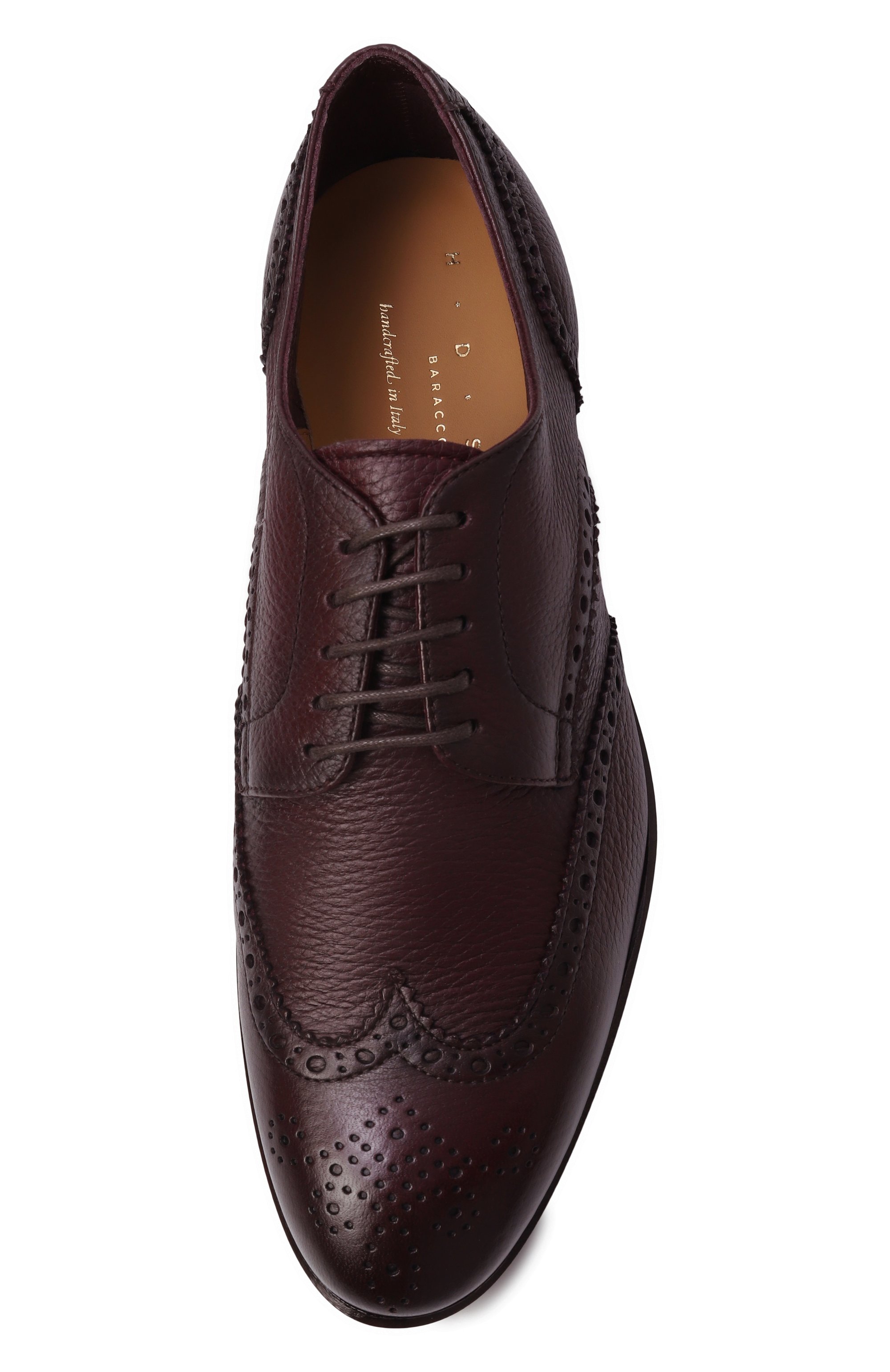 Кожаные дерби H`D`S`N BARACCO, арт. 73206.C.5*/CERV0, фото 6