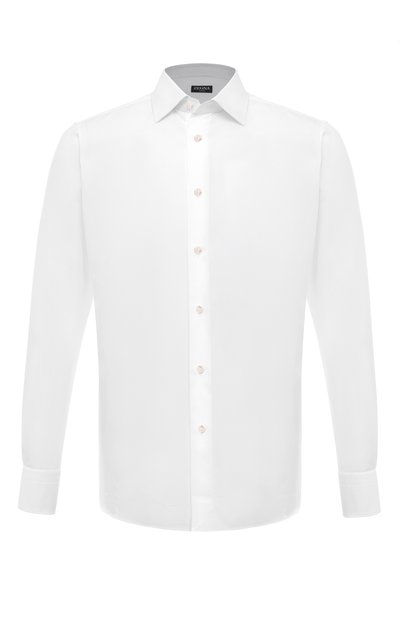 Мужская хлопковая сорочка ZEGNA, арт. 701032A7/9MS0JI