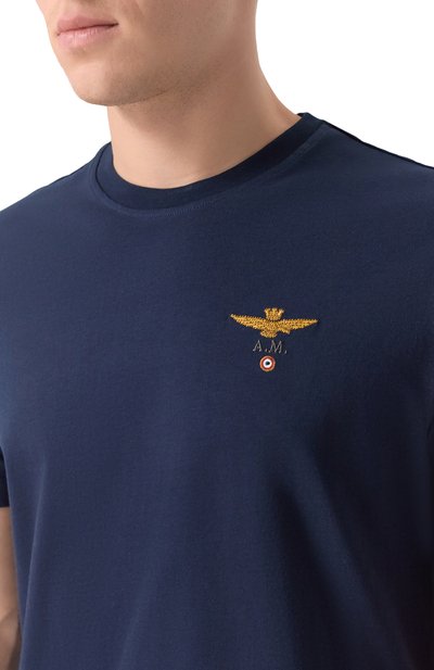 Хлопковая футболка AERONAUTICA MILITARE, арт. TS1580UJ00372_001, фото 5