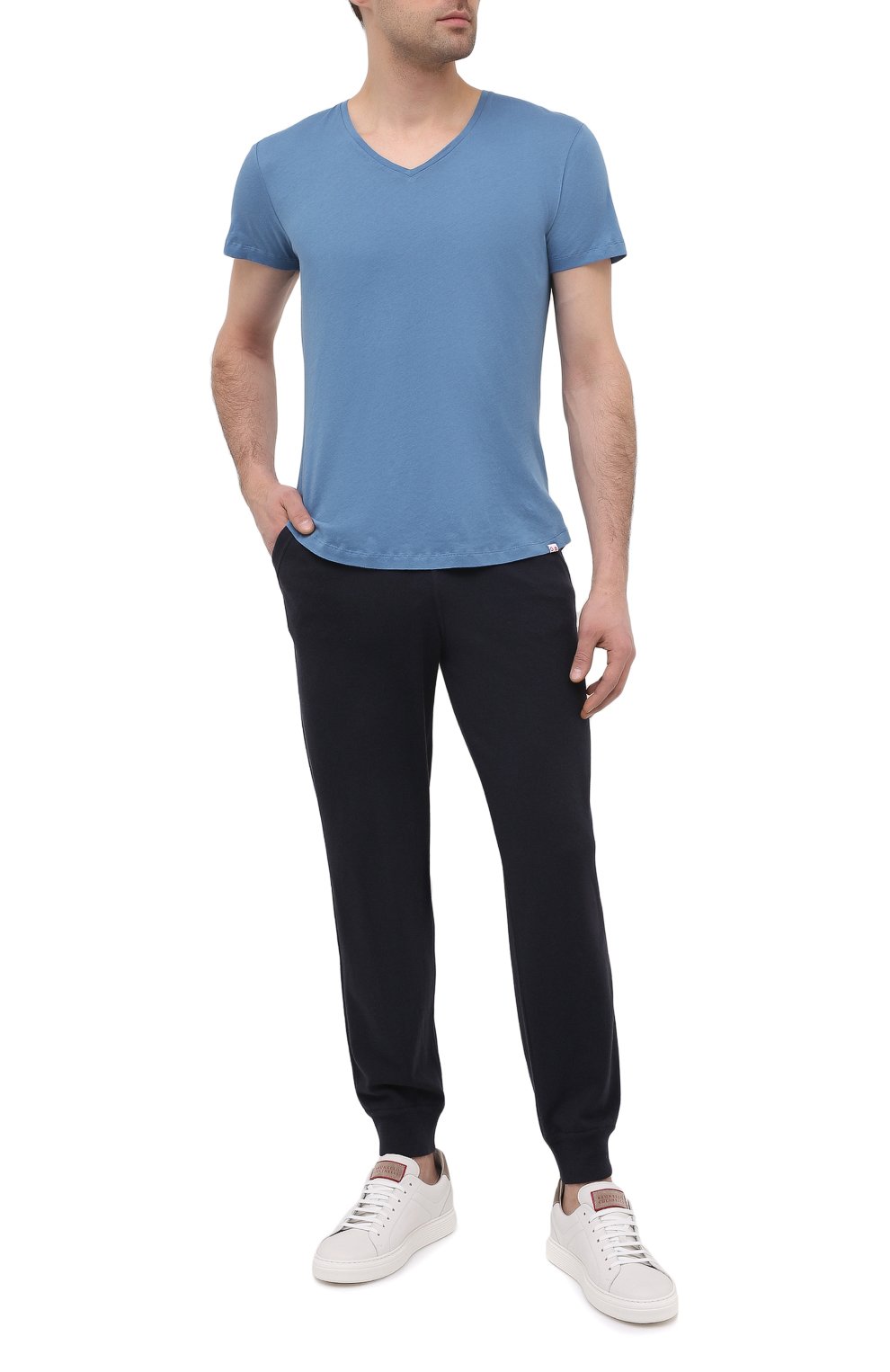 Хлопковая футболка ORLEBAR BROWN, арт. 272636, фото 2