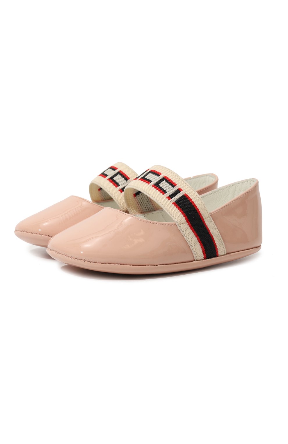 Кожаные пинетки GUCCI, арт. 552925 0IRD0, фото 1