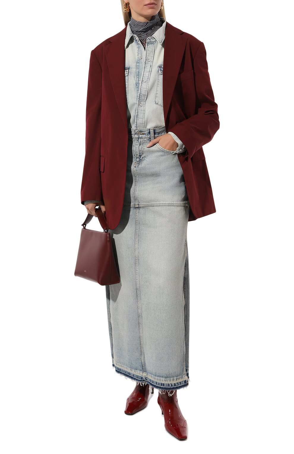 Джинсовая рубашка RE/DONE, арт. 127-01W0SDNSH, фото 2