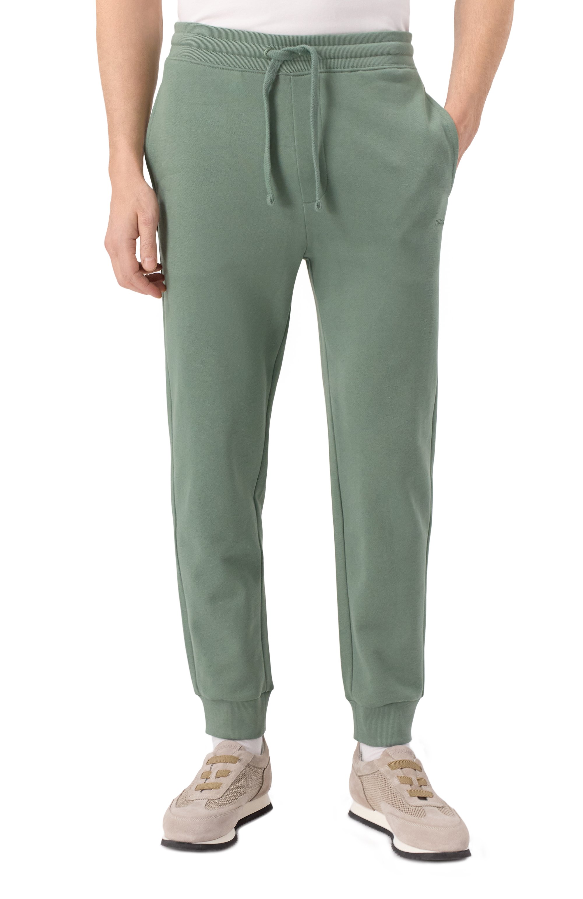 Хлопковые джоггеры HUGO, арт. 50489617, фото 3