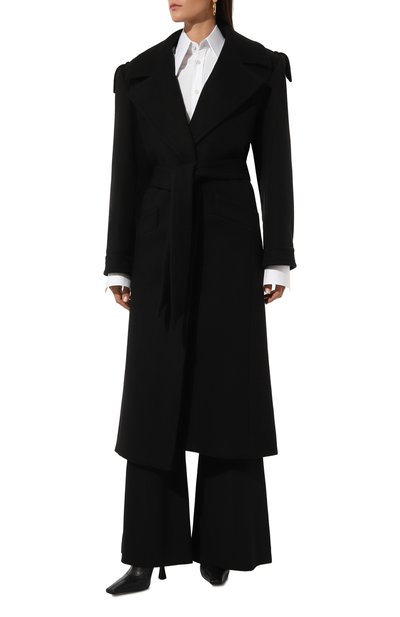 Пальто из кашемира и шерсти SAINT LAURENT, арт. 761862/Y2H32, фото 3