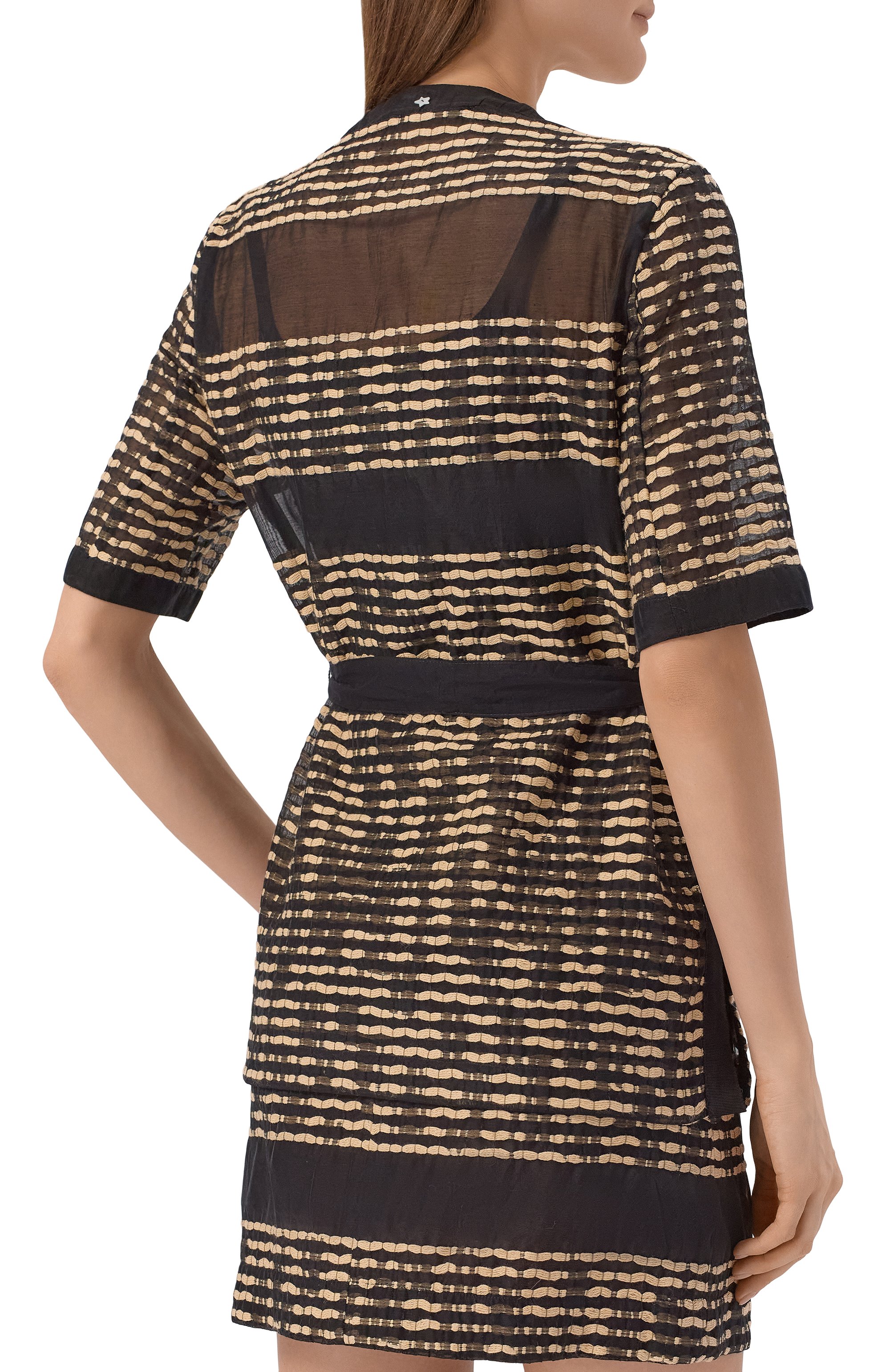 Хлопковый жакет LORENA ANTONIAZZI, арт. E2648GA18B/5282, фото 4