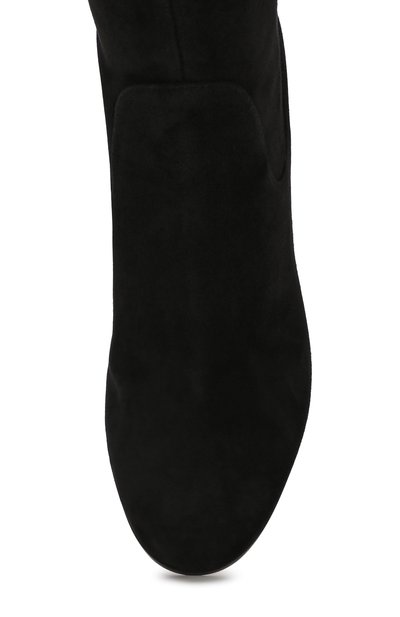 Замшевые сапоги на устойчивом каблуке GIANVITO ROSSI, арт. G80903.85RIC.CMHNENE, фото 5