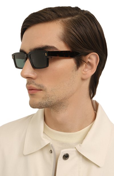 Солнцезащитные очки GAST темно-коричневого цвета по цене 22300 руб., арт. V0V CLASSIC HAVANA VV02, фото 3 Солнцезащитные очки GAST, арт. V0V CLASSIC HAVANA VV02, фото 3