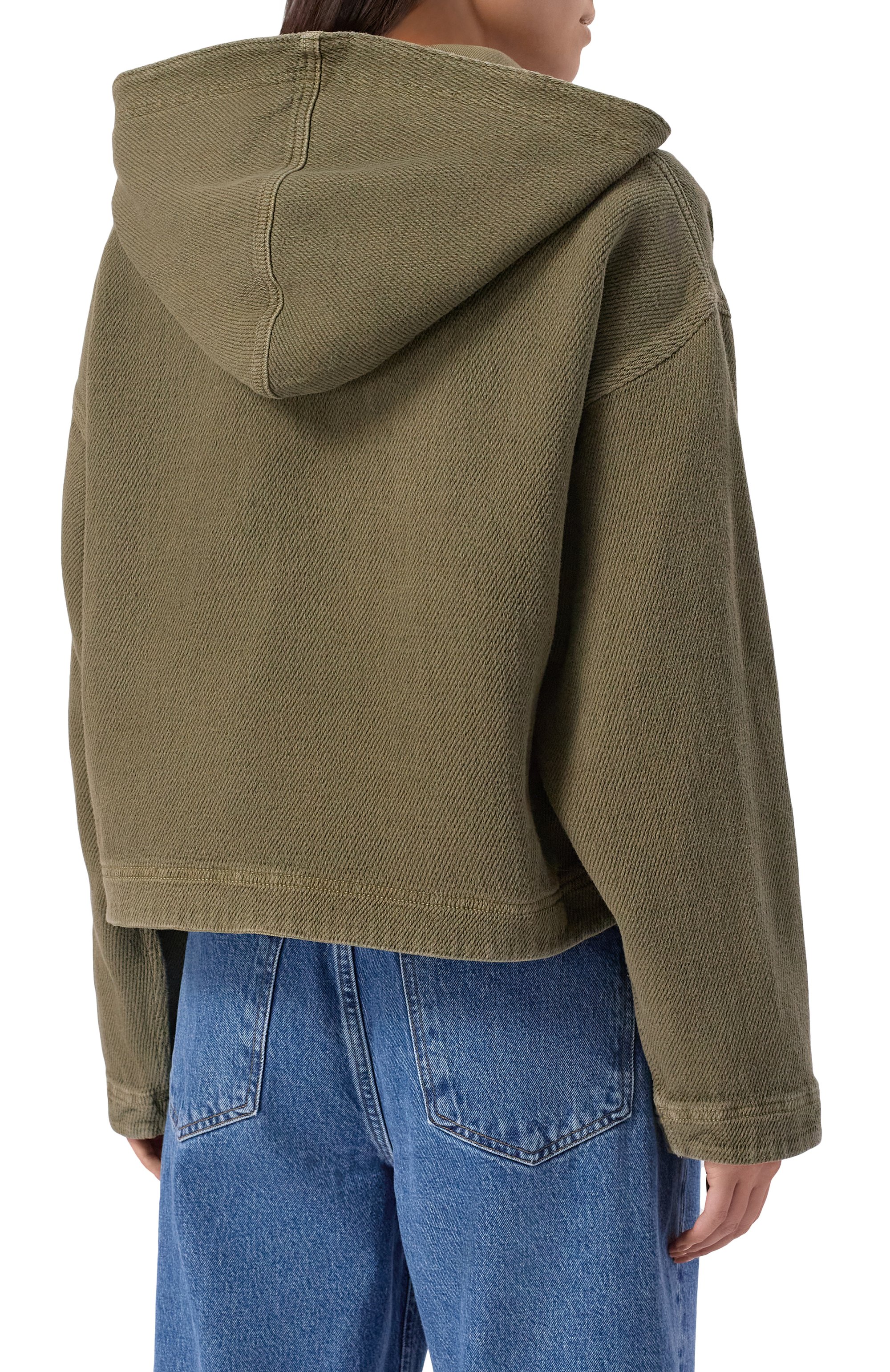 Джинсовое худи GOLDEN GOOSE DELUXE BRAND, арт. GWP02341.P002079, фото 4