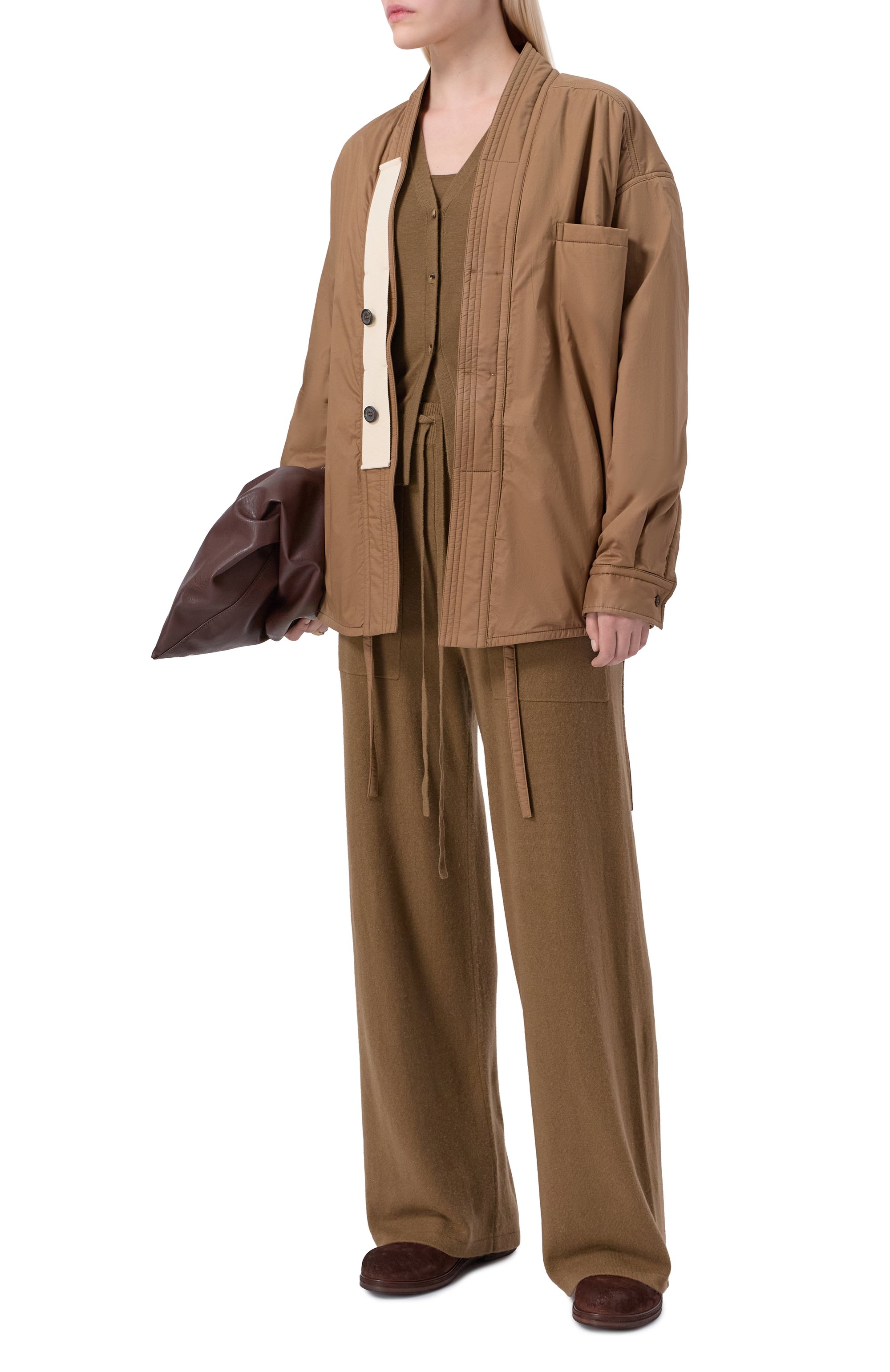 Кашемировые брюки UMA WANG, арт. V2256M002, фото 2