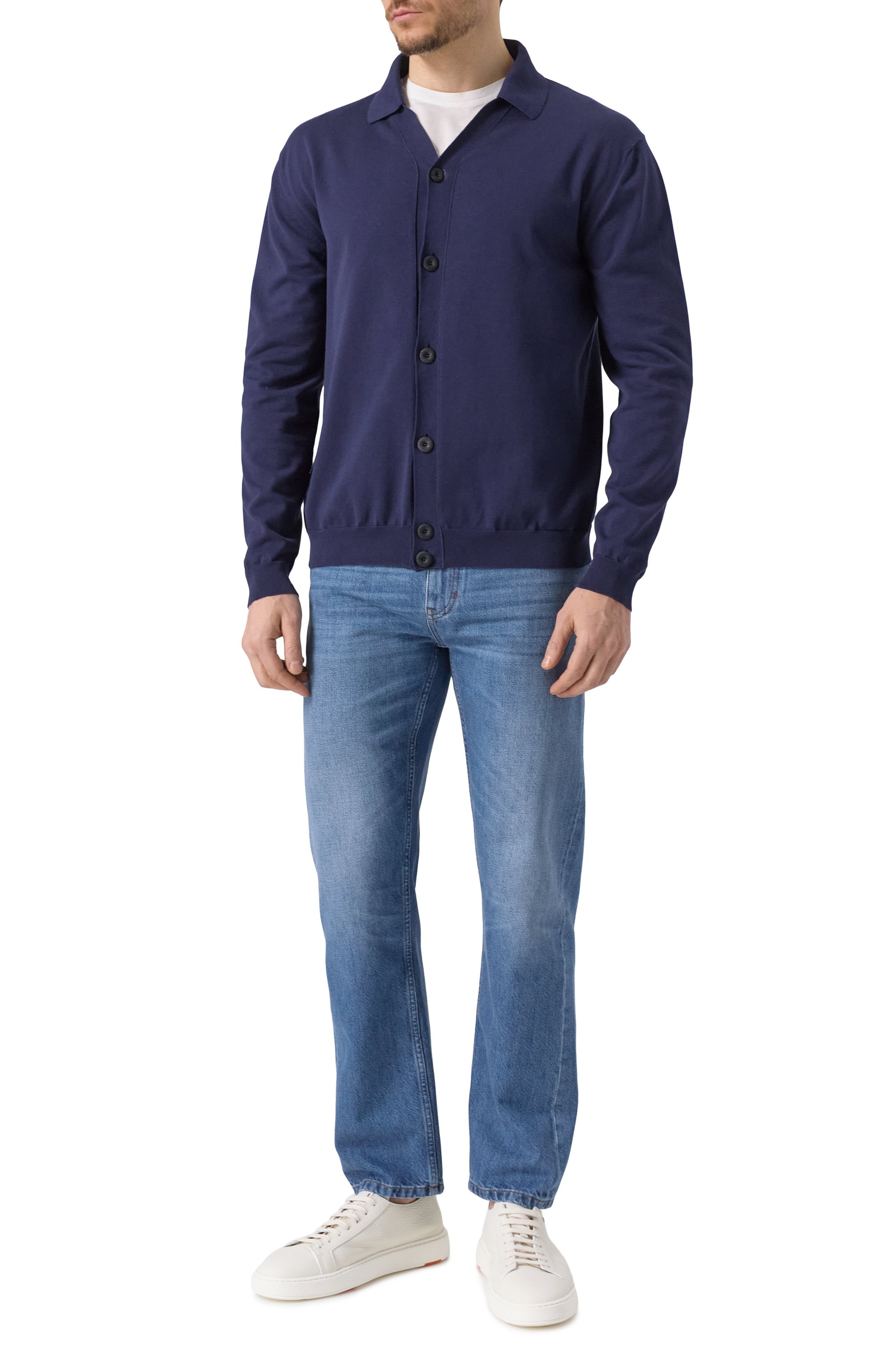 Хлопковый кардиган KITON, арт. UMM060702, фото 2