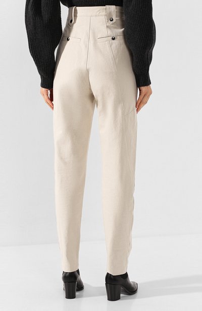 Хлопковые брюки ISABEL MARANT, арт. PA1469-19H017I/YERRIS, фото 4