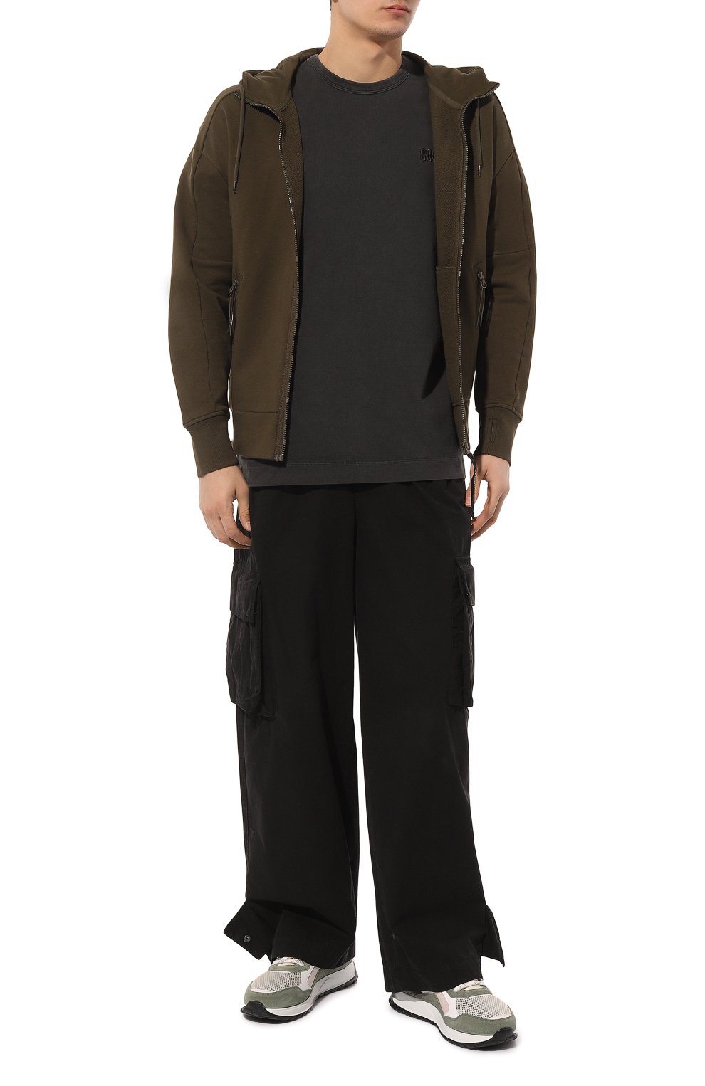 Хлопковая толстовка C.P. COMPANY, арт. 16CMSS082A005086W, фото 2