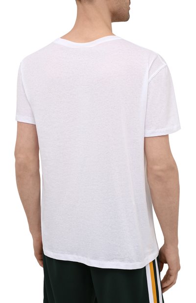 Хлопковая футболка lacoste x ricky regal LACOSTE, арт. TH1745, фото 4