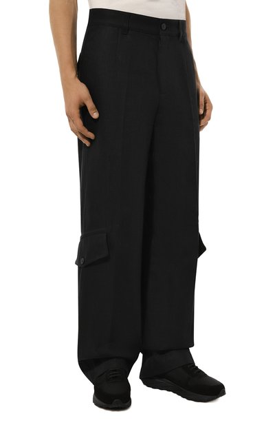 Хлопковые брюки-карго DRIES VAN NOTEN, арт. 242-020913-9245, фото 3