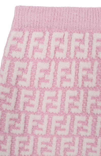 Юбка из хлопка и вискозы FENDI, арт. JFG240/AVW7, фото 3