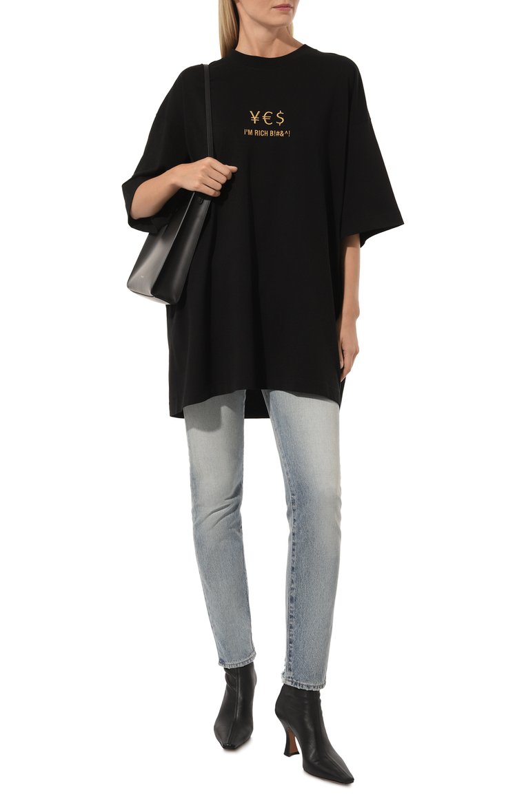 Хлопковая футболка VETEMENTS, арт. UE54TR440B, фото 1