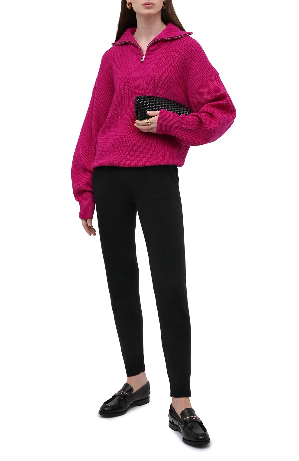 Джоггеры из шерсти и кашемира ERMANNO SCERVINO, арт. D394P500KIR, фото 2