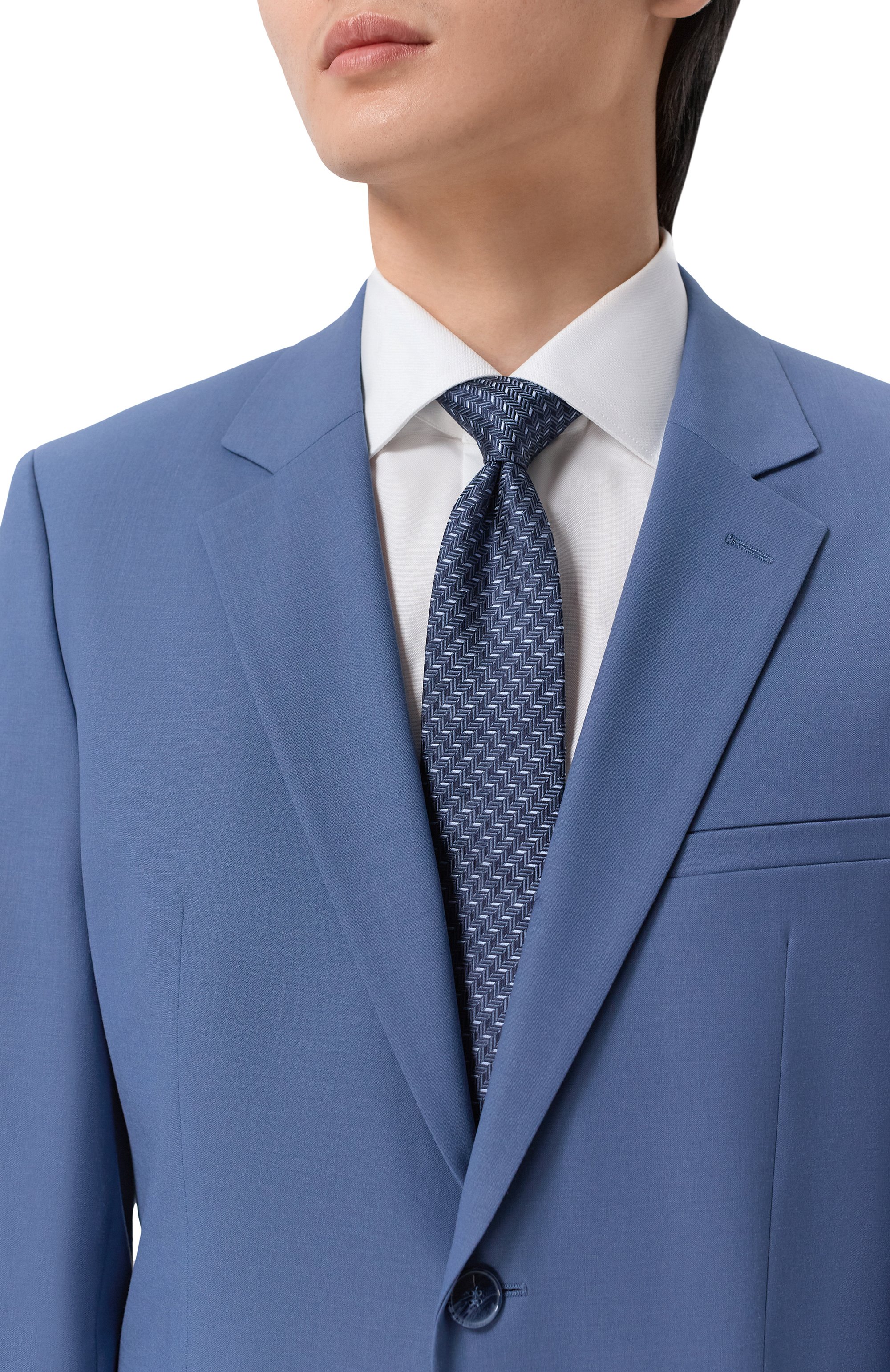 Шелковый галстук CANALI, арт. 18/HJ04552, фото 2