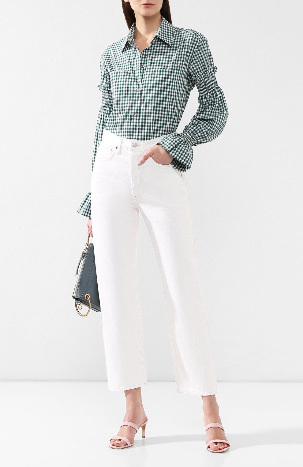 Хлопковая рубашка BURBERRY, арт. 4548962, фото 2