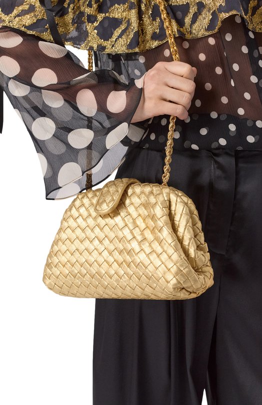 Сумка Lauren 1980 small Bottega Veneta 804038/V5YS1 Золотой  804038/V5YS1 Фото 2