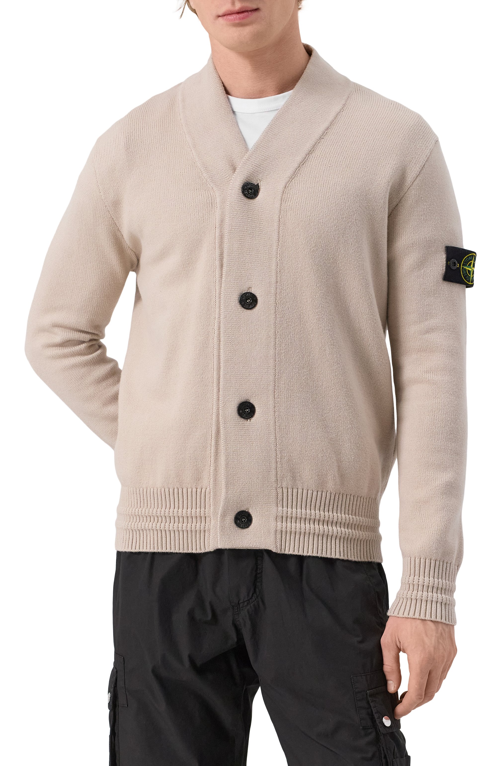 Хлопковый кардиган STONE ISLAND, арт. 8115556A2, фото 3