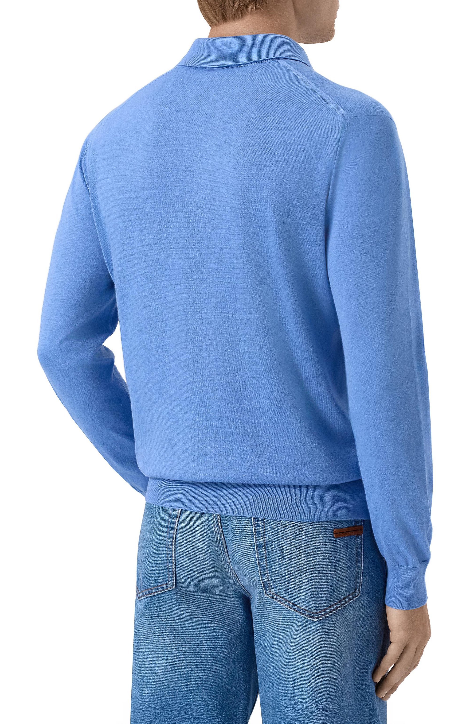 Хлопковое поло KITON, арт. UMKXX35624S, фото 4