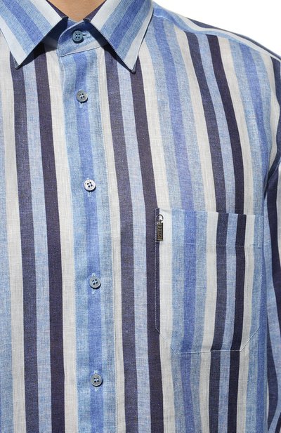 Льняная рубашка ZILLI, арт. MFX-3192-7350/0002, фото 5