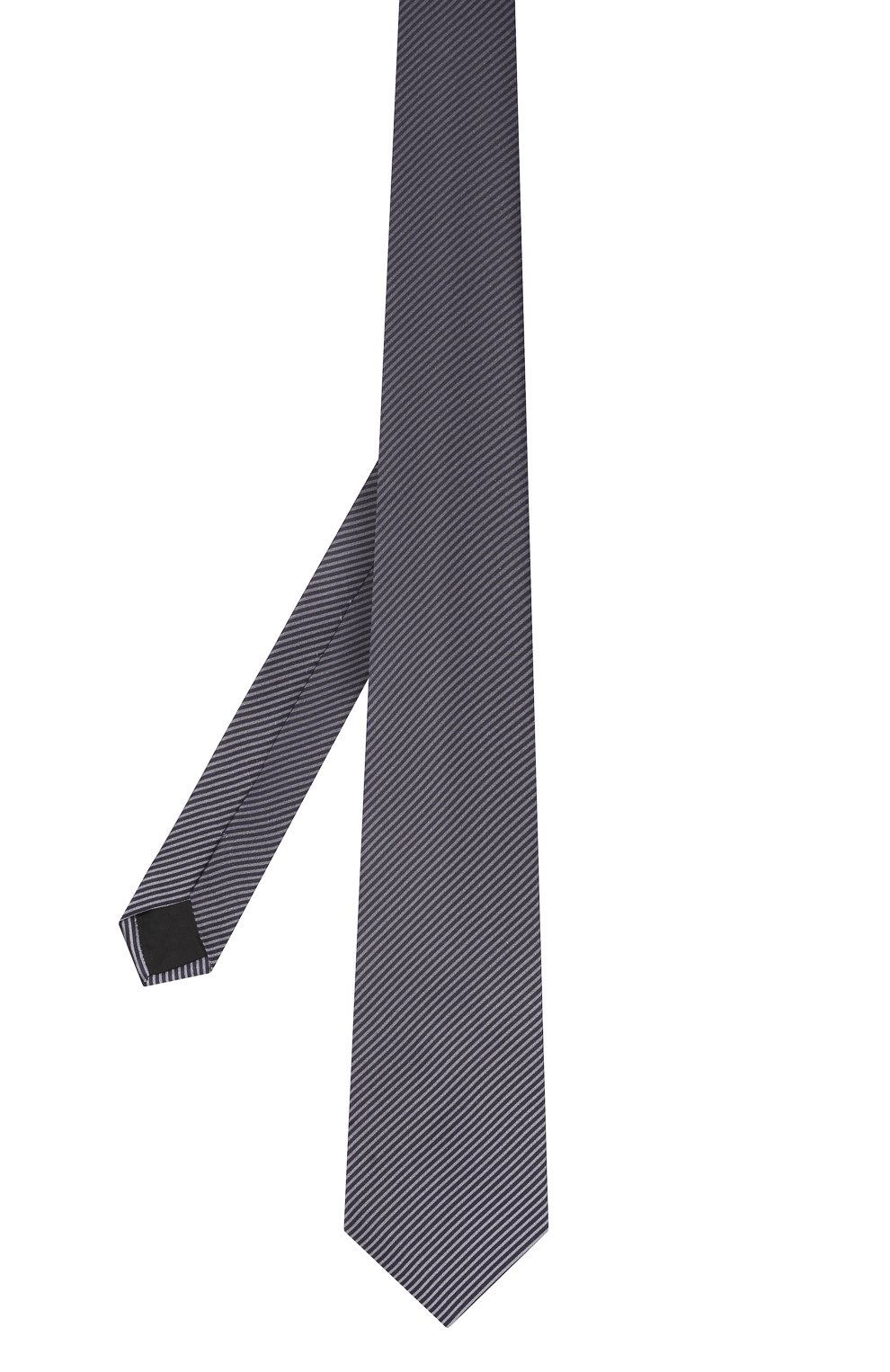 Шелковый галстук LANVIN серого цвета по цене 11150 руб., арт. 3503/TIE, фото 3 Шелковый галстук LANVIN, арт. 3503/TIE, фото 3