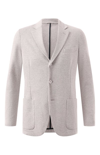 Мужской пиджак из шерсти и хлопка STEFANO RICCI, арт. MDJ1200281/4718