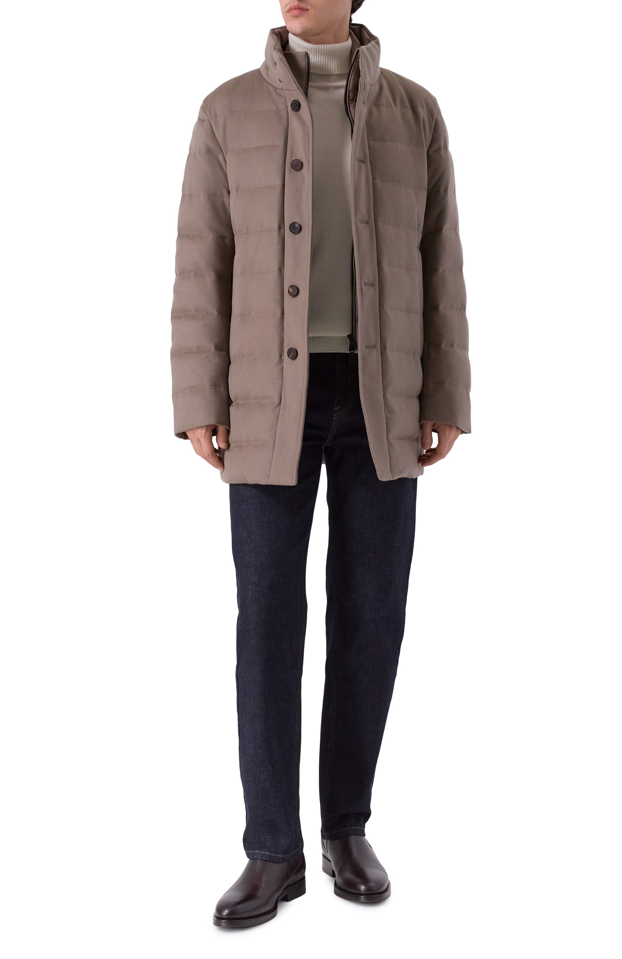 Пуховая куртка DUNO бежевого цвета по цене 104000 руб., арт. 0RLAND0/PRAT0, фото 2 Пуховая куртка DUNO, арт. 0RLAND0/PRAT0, фото 2