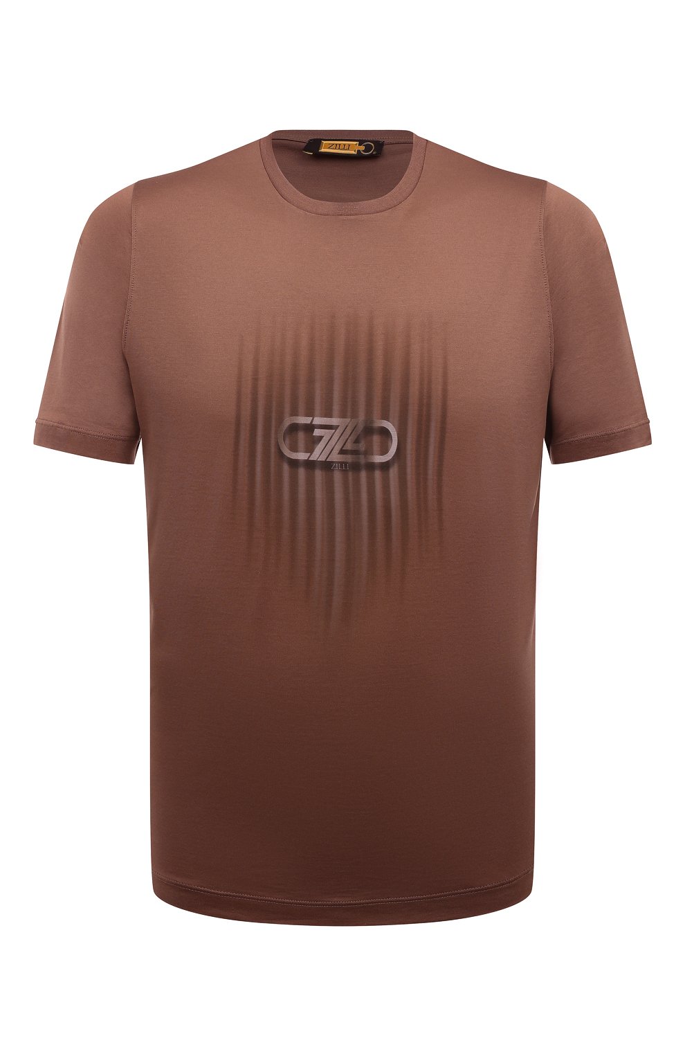 Хлопковая футболка ZILLI, арт. MBZ-NT550-VERT1/MC01, фото 1