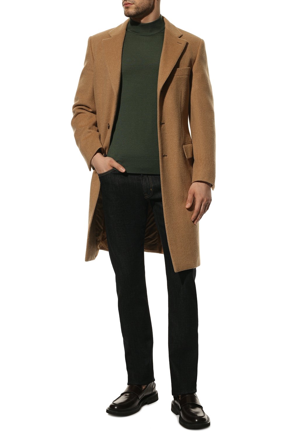 Водолазка из кашемира и шелка STEFANO RICCI зеленого цвета по цене 126000 руб., арт. K606125L10/F22302, фото 2 Водолазка из кашемира и шелка STEFANO RICCI, арт. K606125L10/F22302, фото 2