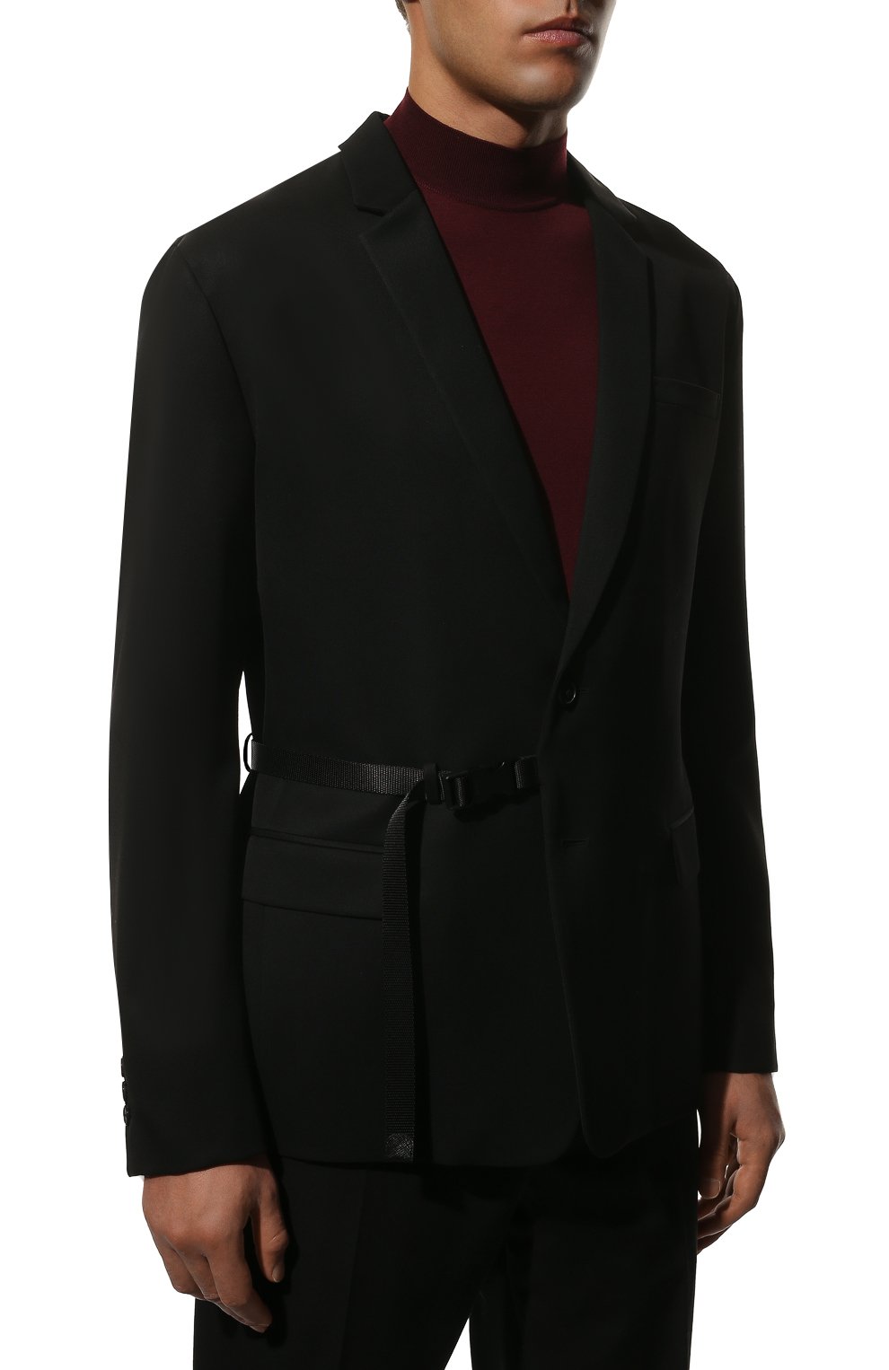 Шерстяной пиджак PRADA, арт. UGN162-1XTO-F0002-212, фото 3
