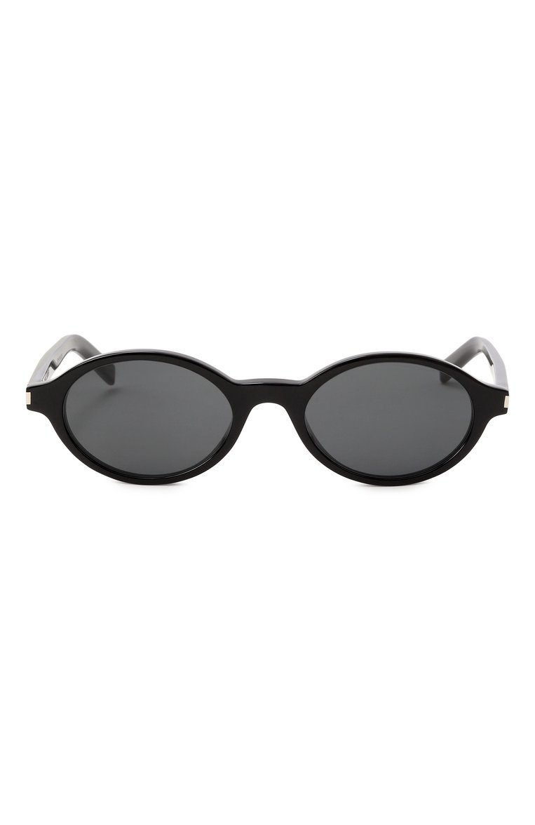 Женские солнцезащитные очки SAINT LAURENT черного цвета, арт. SL 751 JEANNE 001 | Фото 3 (Нос: Не проставлено; Тип очков: С/з; Региональные ограничения белый список (Axapta Mercury): Не проставлено; Материал: Пластик; Оптика Гендер: оптика-женское; Очки форма: Овальные)