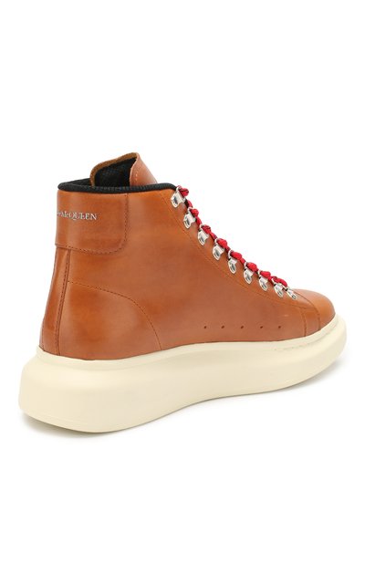 Кожаные ботинки ALEXANDER MCQUEEN, арт. 604247/WHRWD, фото 4