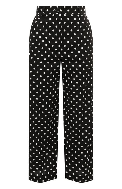 Женский хлопковый брюки-кюлоты DOLCE & GABBANA, арт. FTCC2T/FSFNR